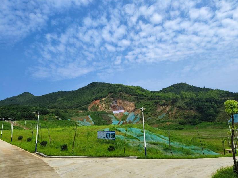 銅山、前山露天采坑復(fù)墾項(xiàng)目完成